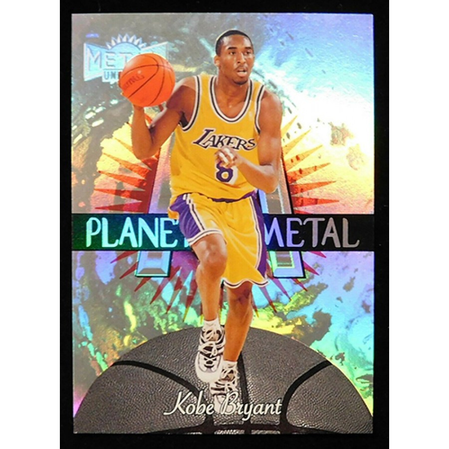 Kobe Bryant 1997/1998 Skybox Metal Universe Planet Metal Rare